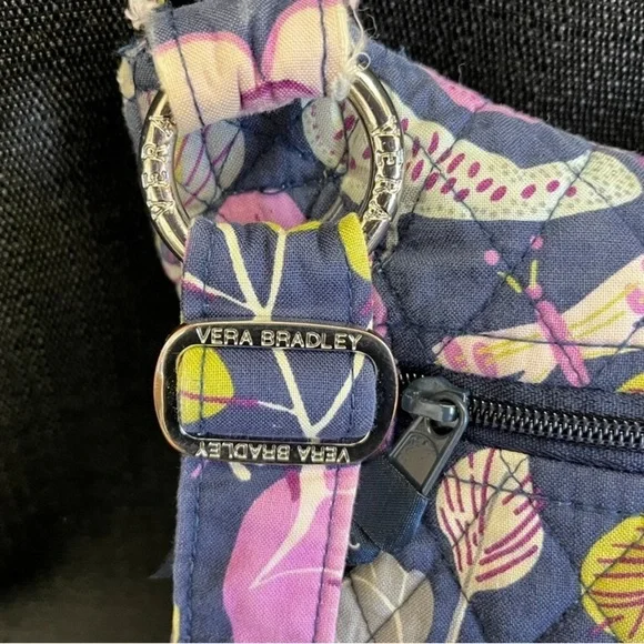 Vera Bradley Purple and Yellow Floral Backpack​​​ - Picture 10 of 12